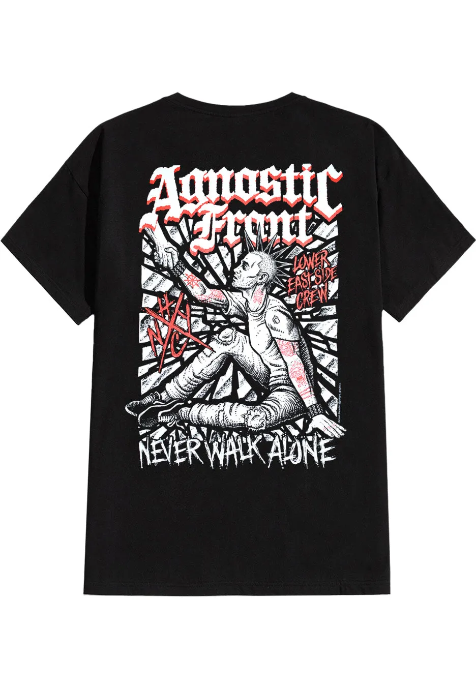 Agnostic Front - Never Walk Alone - T-Shirt