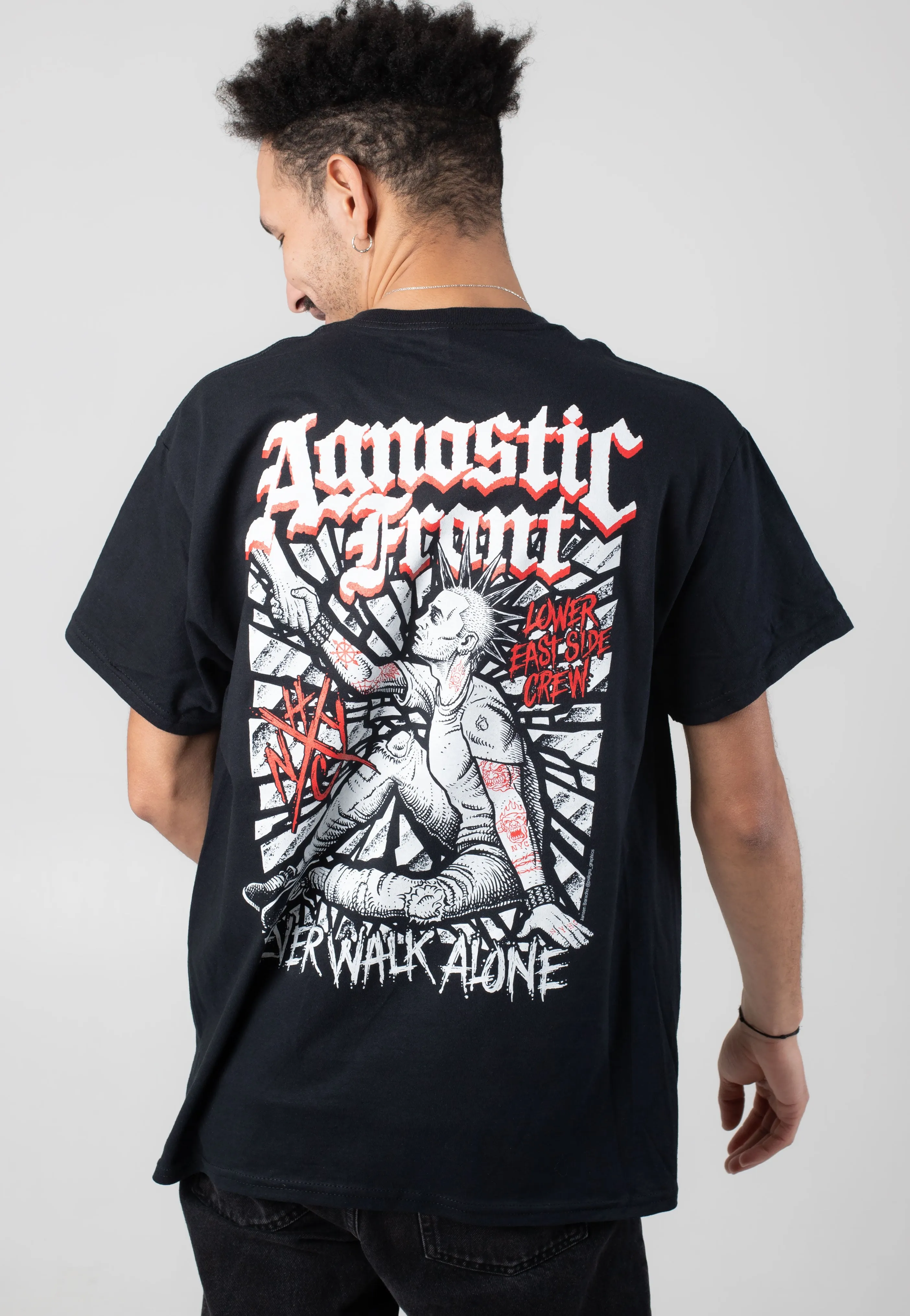 Agnostic Front - Never Walk Alone - T-Shirt