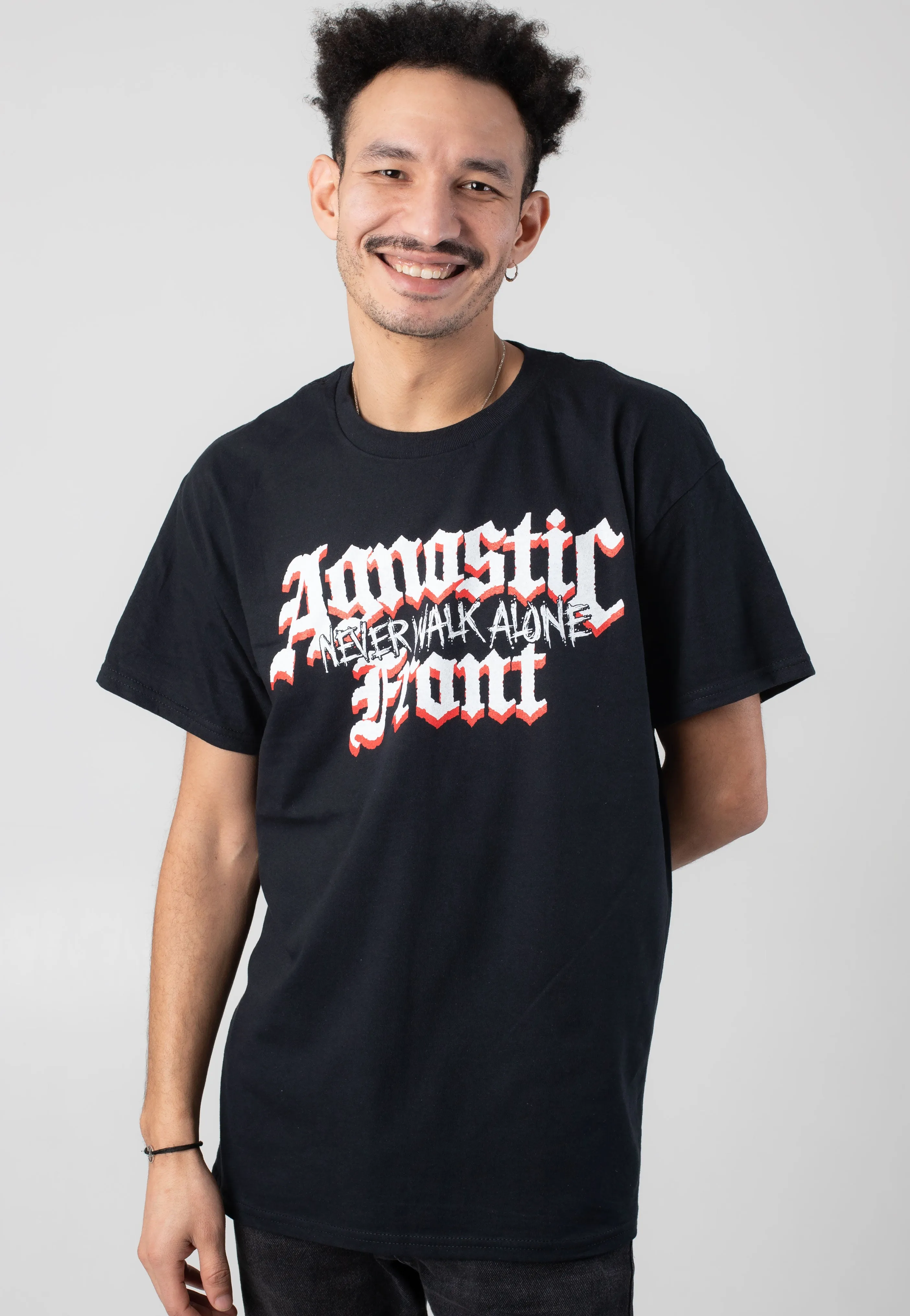Agnostic Front - Never Walk Alone - T-Shirt