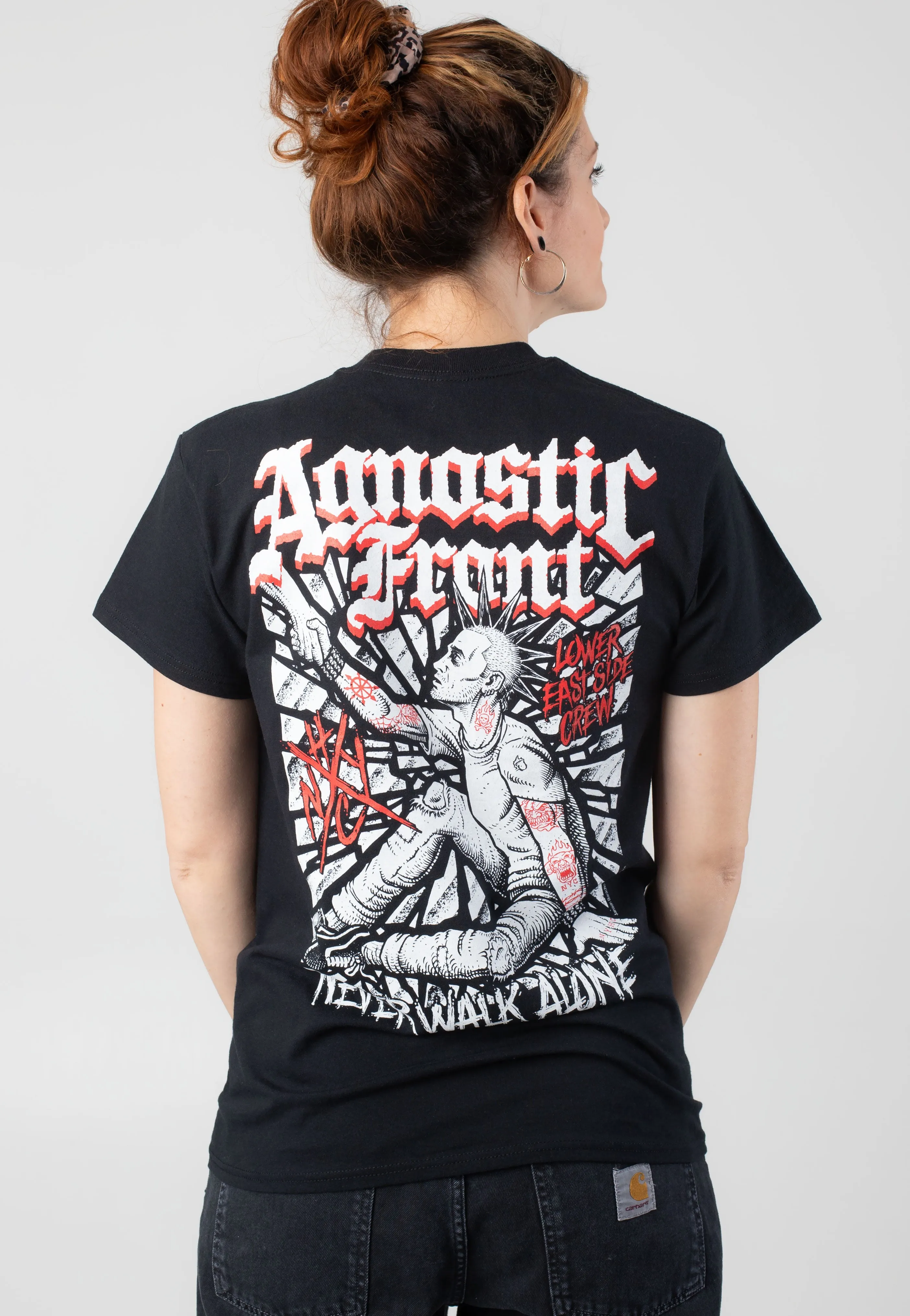 Agnostic Front - Never Walk Alone - T-Shirt
