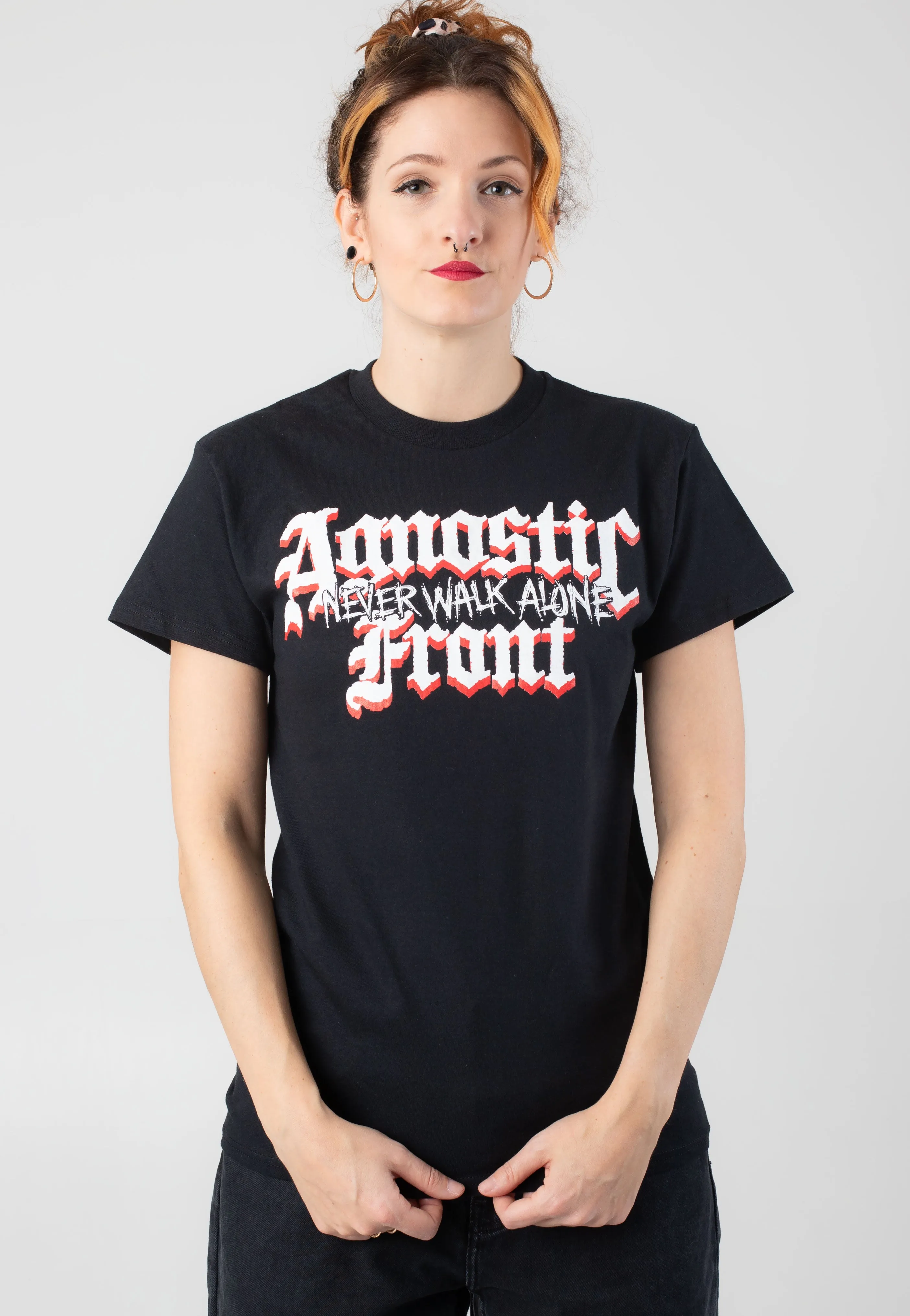 Agnostic Front - Never Walk Alone - T-Shirt