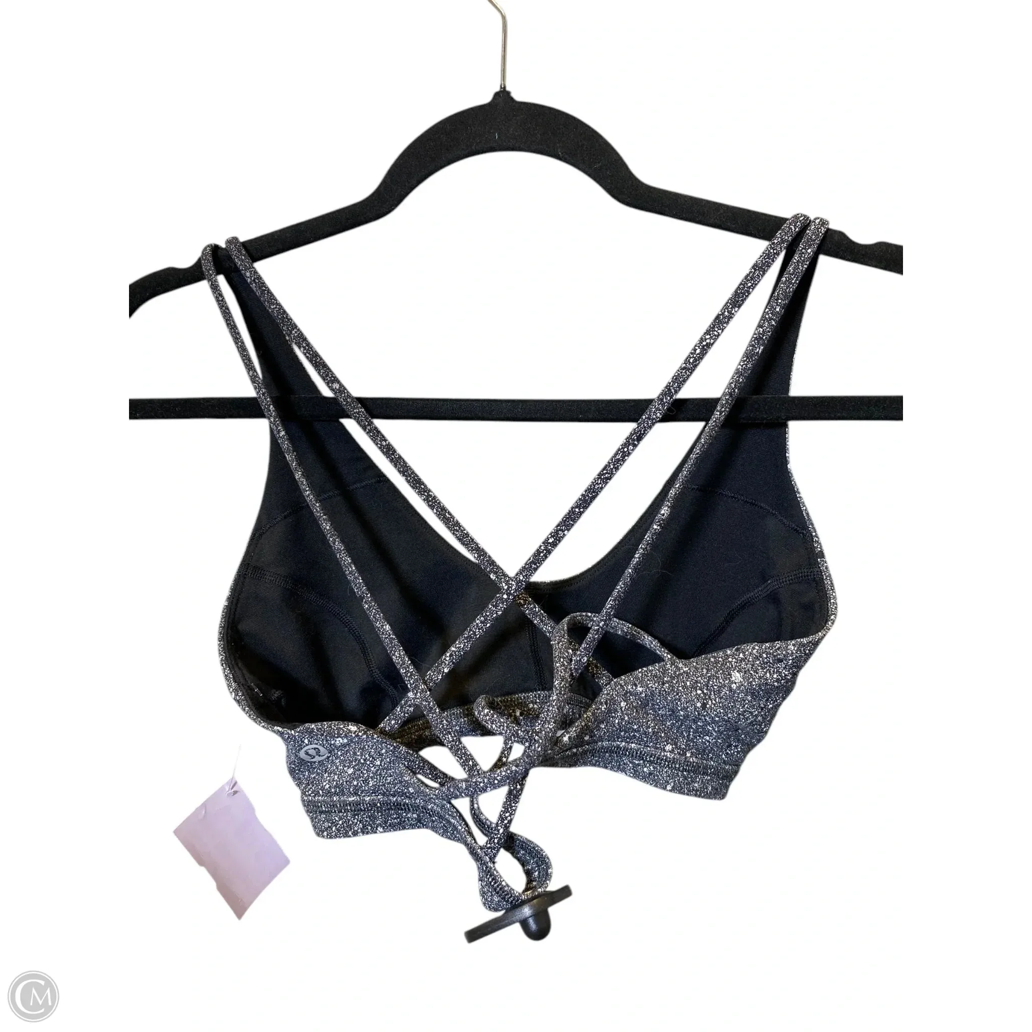 Athletic Bra By Lululemon In Grey, Size: S