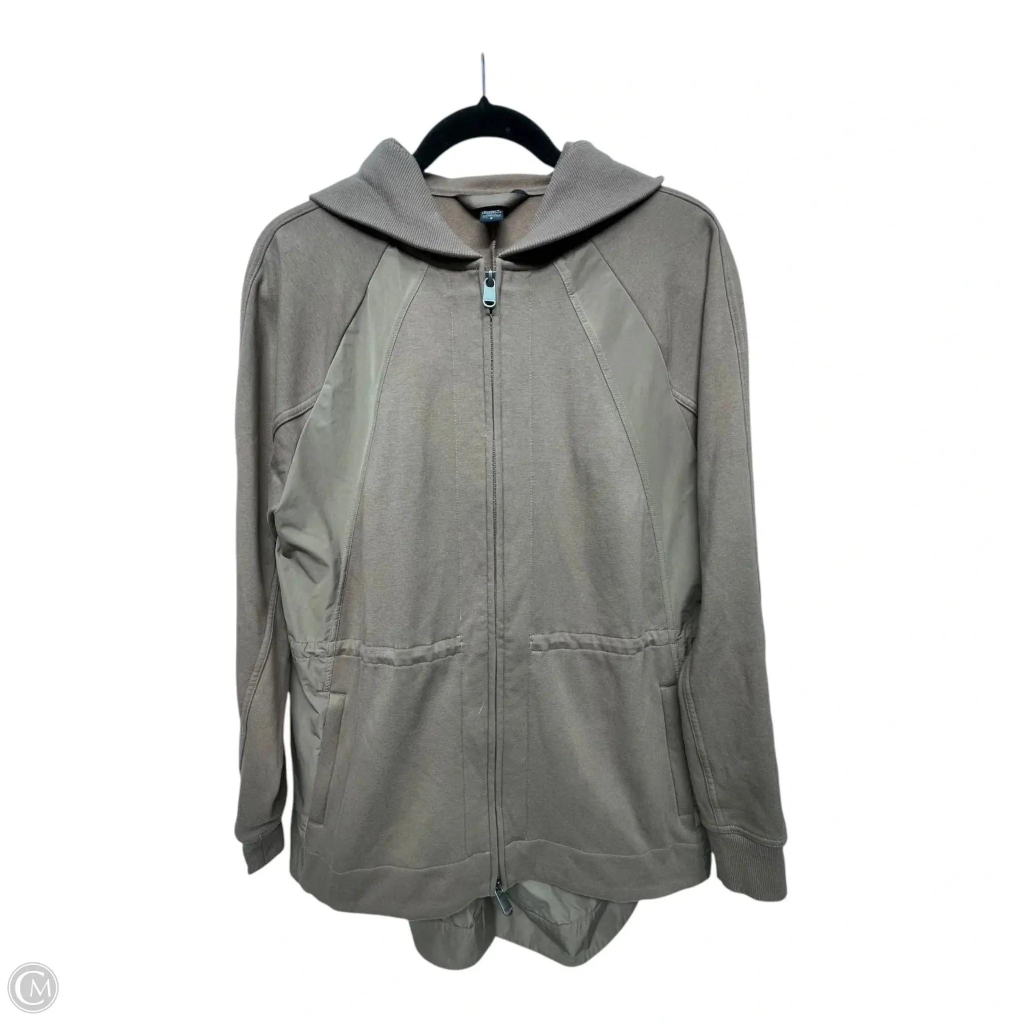 Athletic Jacket By Athleta In Brown, Size: S