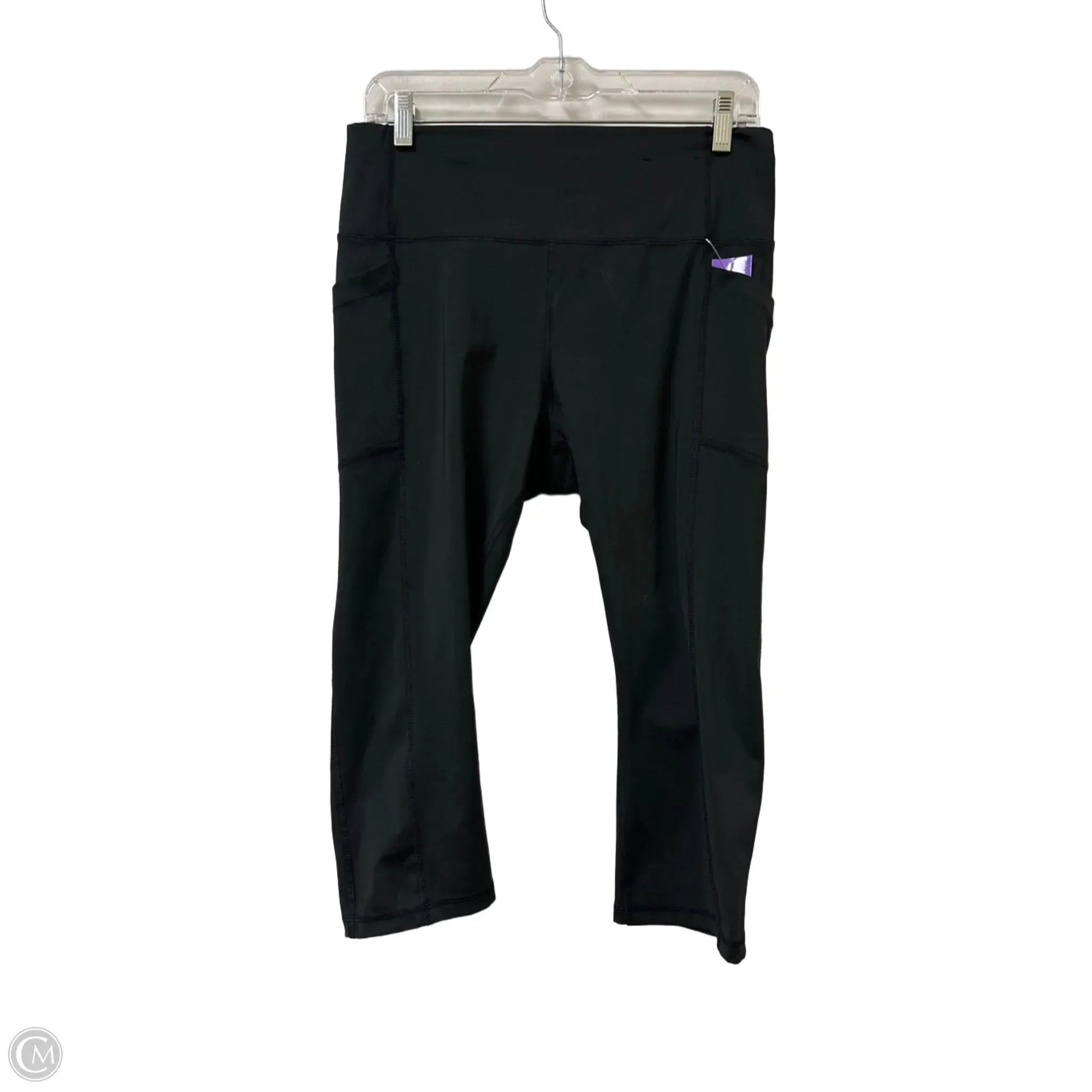 Athletic Leggings By Avia In Black, Size: L