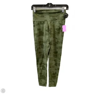 Athletic Leggings By Clothes Mentor In Green, Size: S