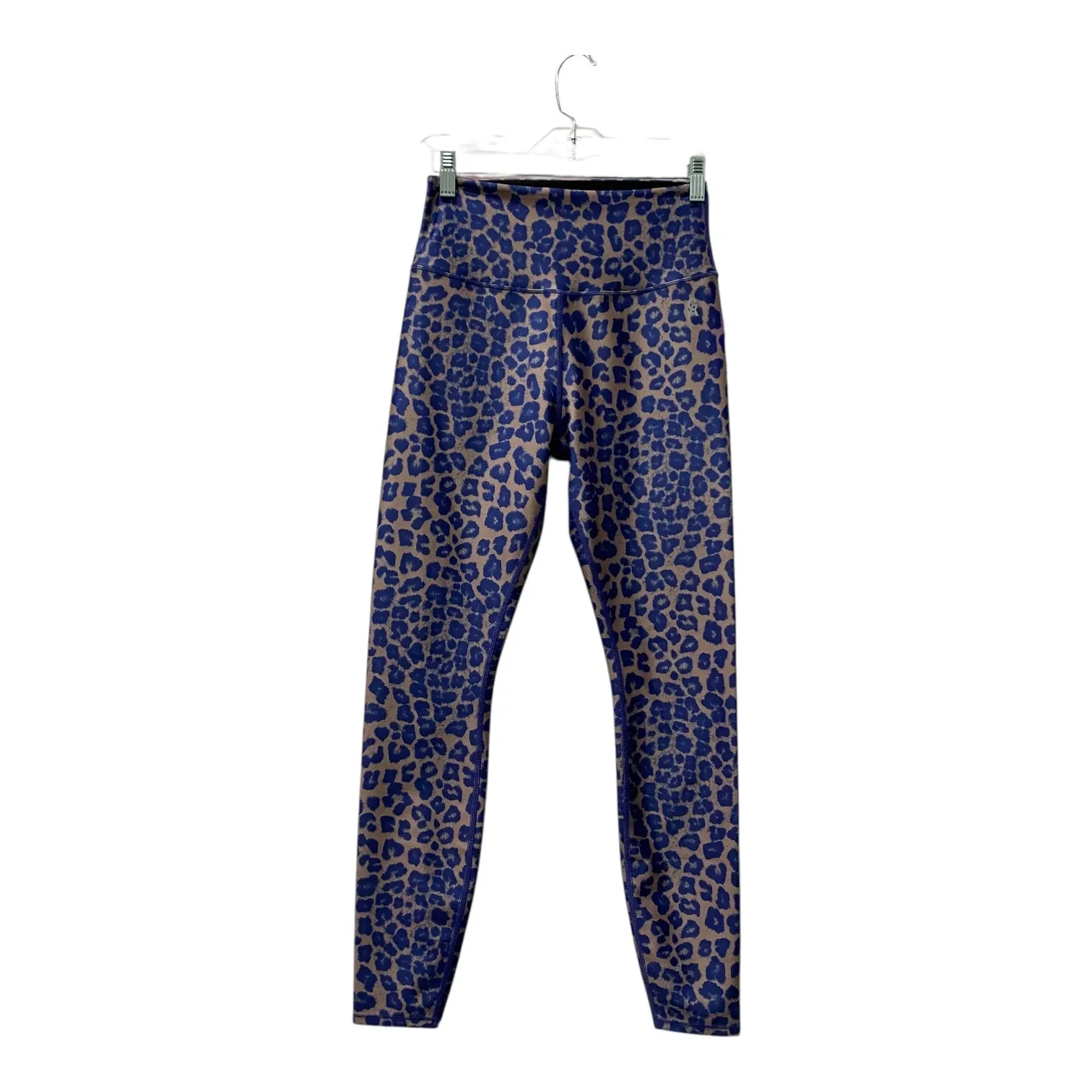 Athletic Leggings By Good American In Blue & Tan, Size:2