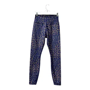 Athletic Leggings By Good American In Blue & Tan, Size:2