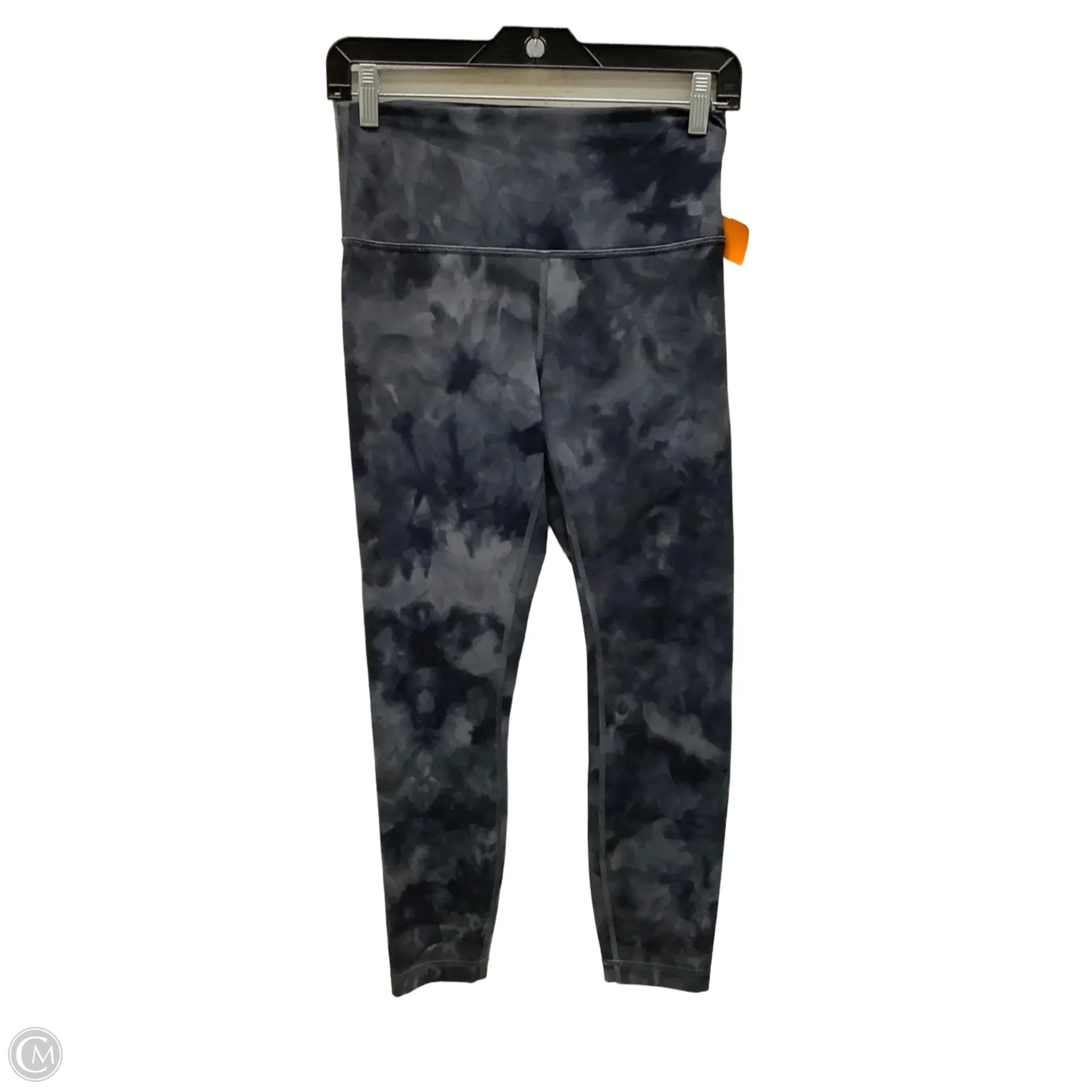 Athletic Leggings By Lululemon In Grey, Size: 8
