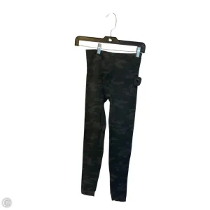 Athletic Leggings By Spanx In Grey, Size: S