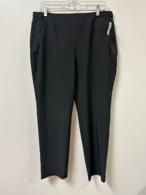 Athletic Pants By Chicos In Black, Size: 10