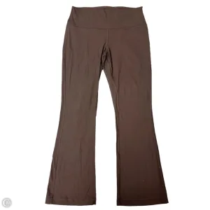 Athletic Pants By Lululemon In Brown, Size: L