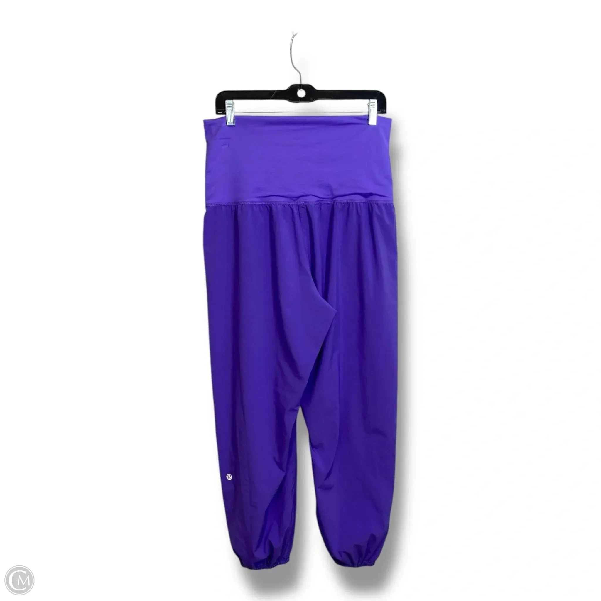 Athletic Pants By Lululemon In Purple, Size: 10