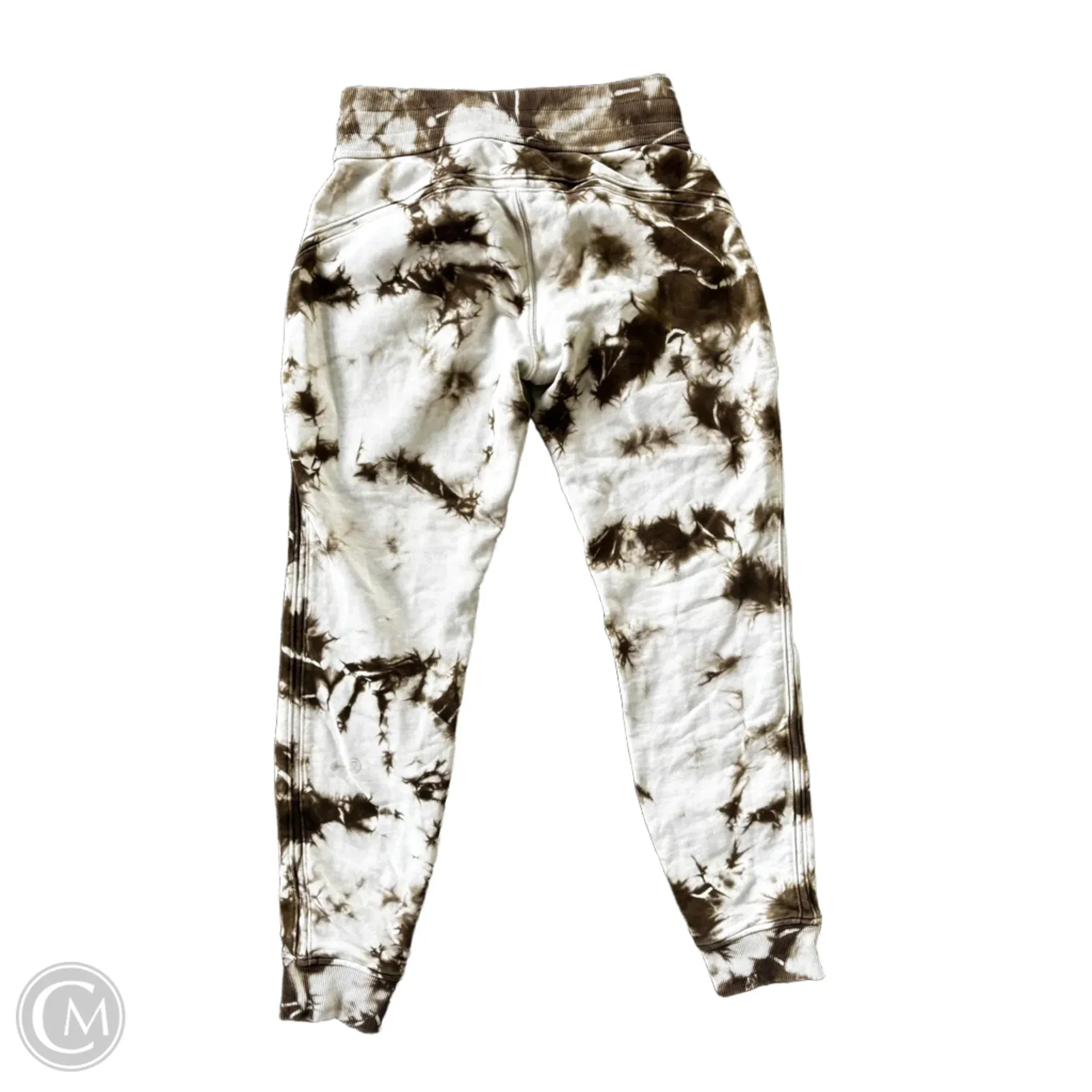 Athletic Pants By Lululemon In Tie Dye Print, Size: 4
