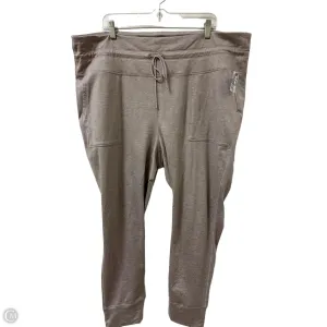 Athletic Pants By Old Navy In Taupe, Size: 3x
