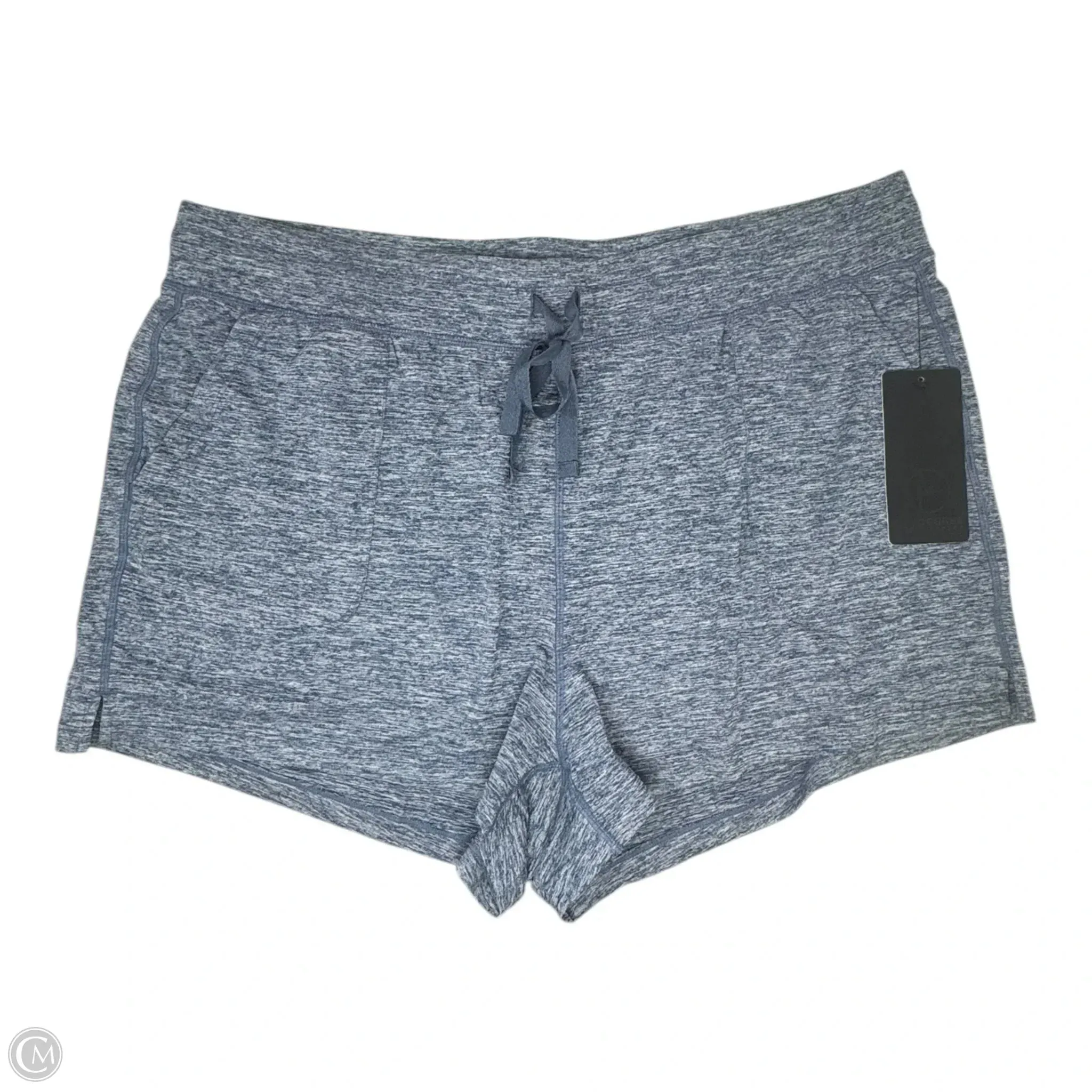 Athletic Shorts By 90 Degrees By Reflex In Blue, Size: 1x