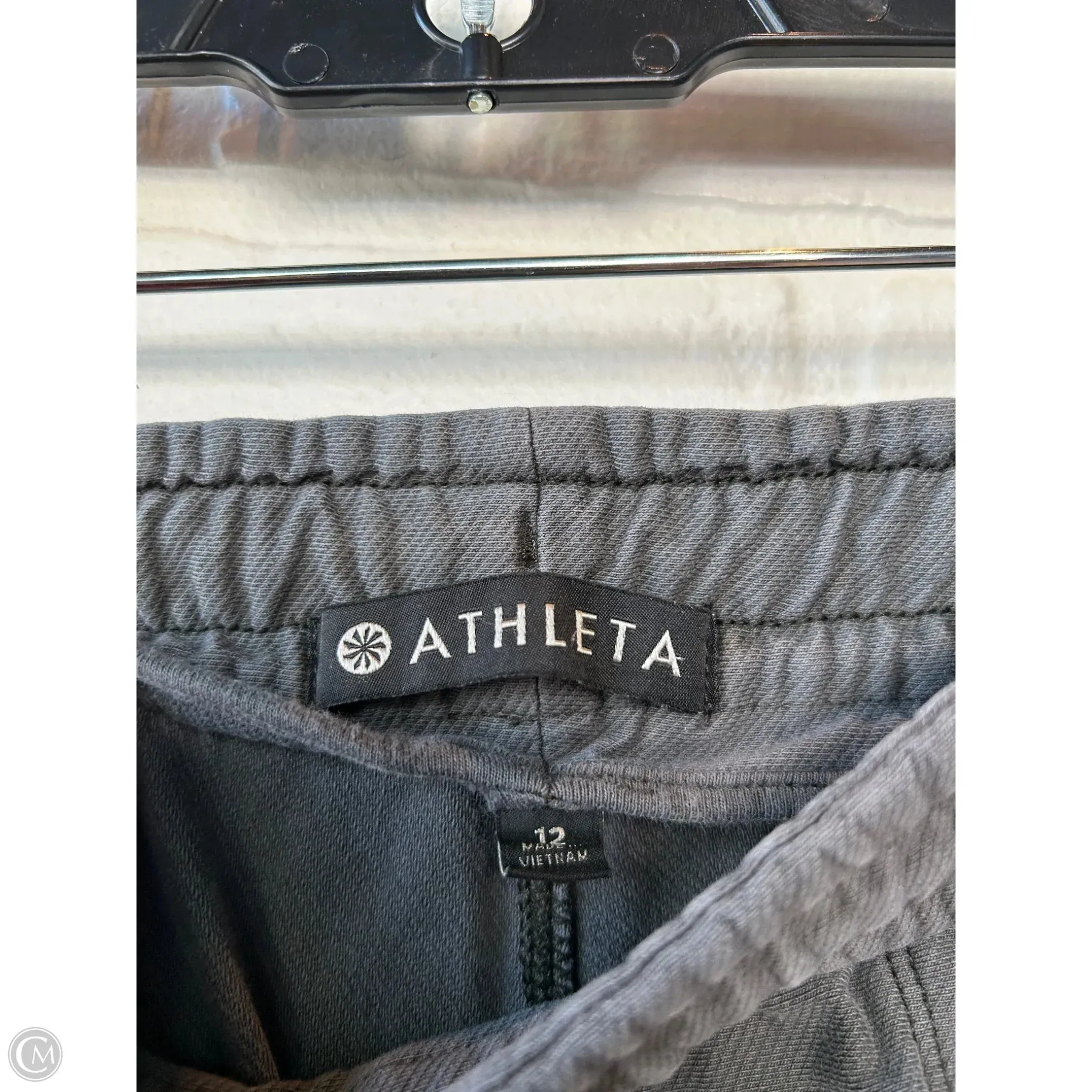 Athletic Shorts By Athleta In Grey, Size: 12