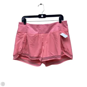 Athletic Shorts By Calia In Orange, Size: L