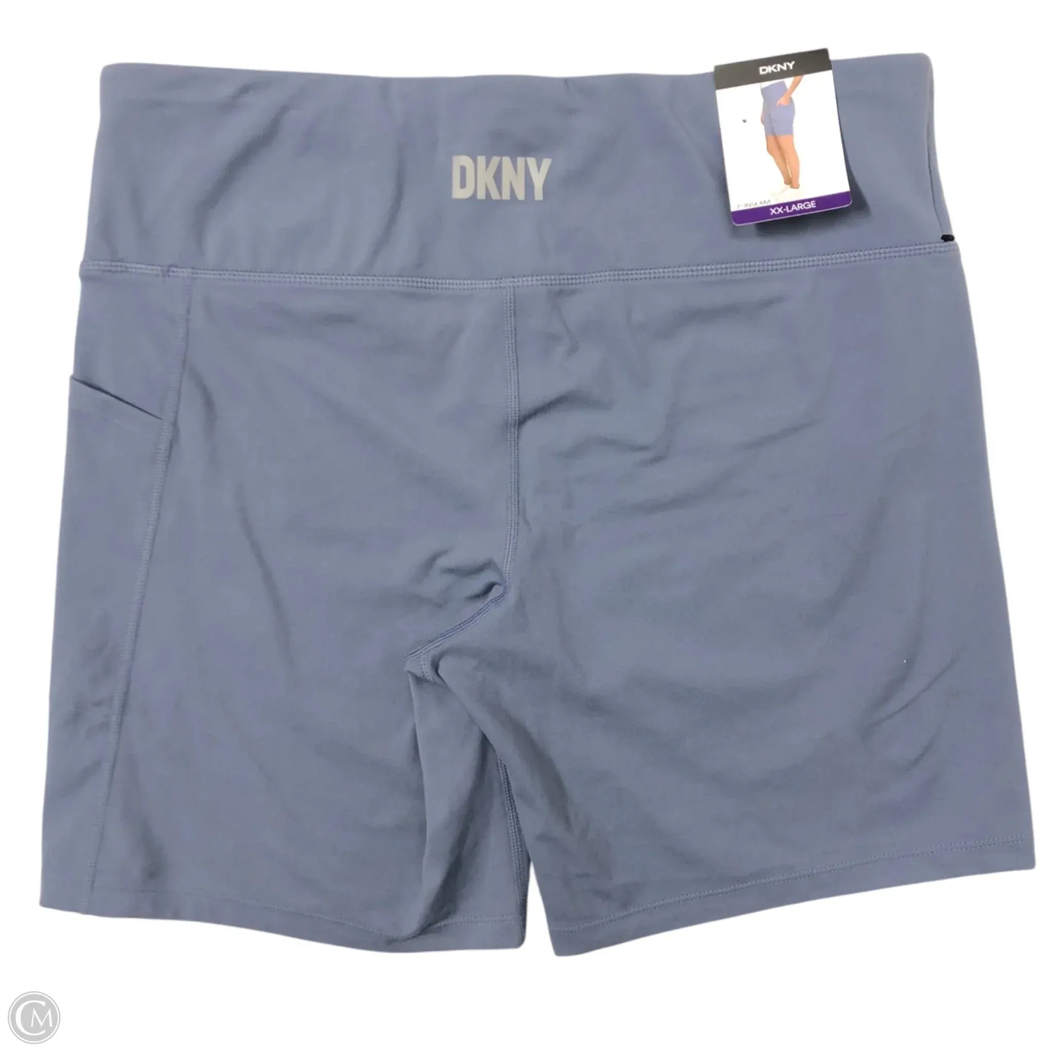 Athletic Shorts By Dkny In Blue, Size: Xxl