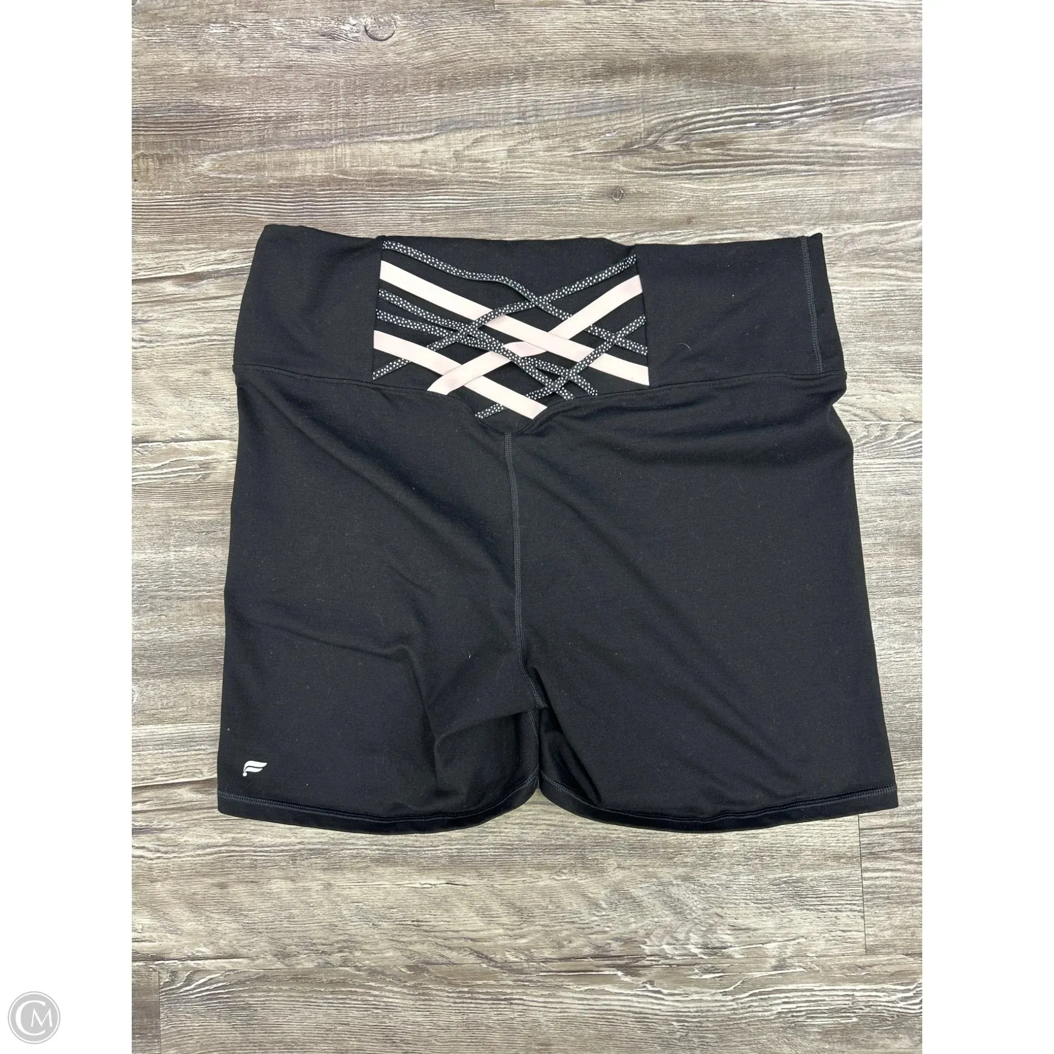 Athletic Shorts By Fabletics In Black, Size: Xl