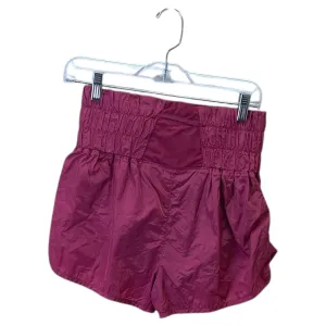 Athletic Shorts By Free People In Pink, Size:S