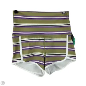 Athletic Shorts By Free People In Striped Pattern, Size: M