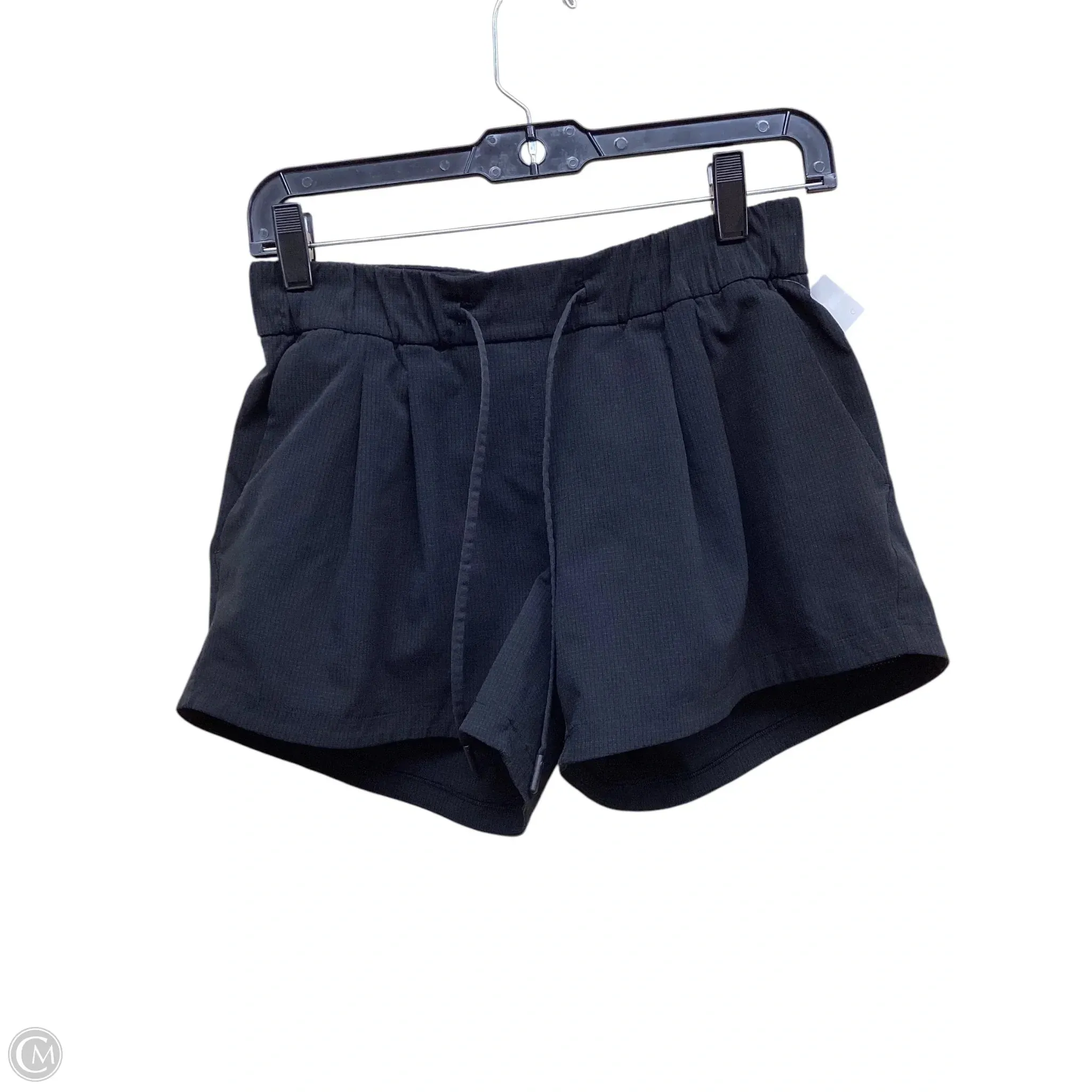 Athletic Shorts By Lululemon In Black, Size: 4