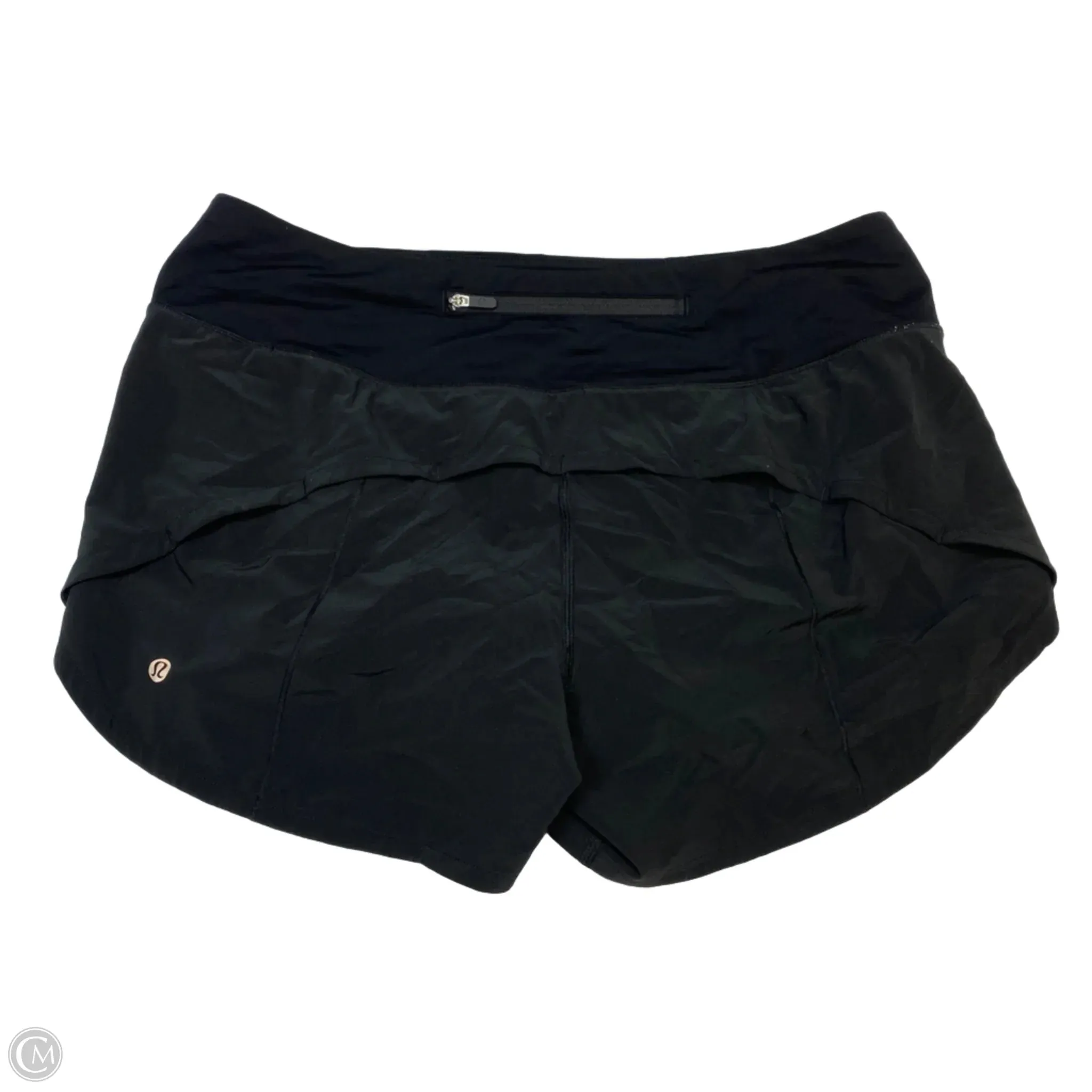 Athletic Shorts By Lululemon In Black, Size: L