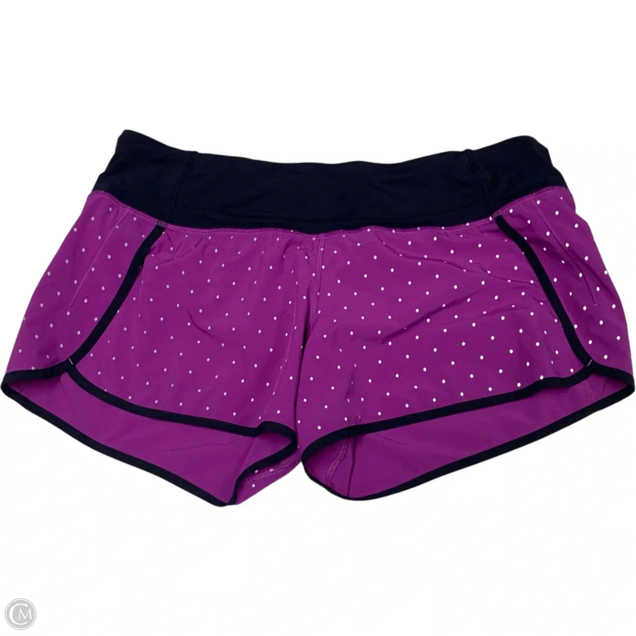 Athletic Shorts By Lululemon In Purple, Size: M