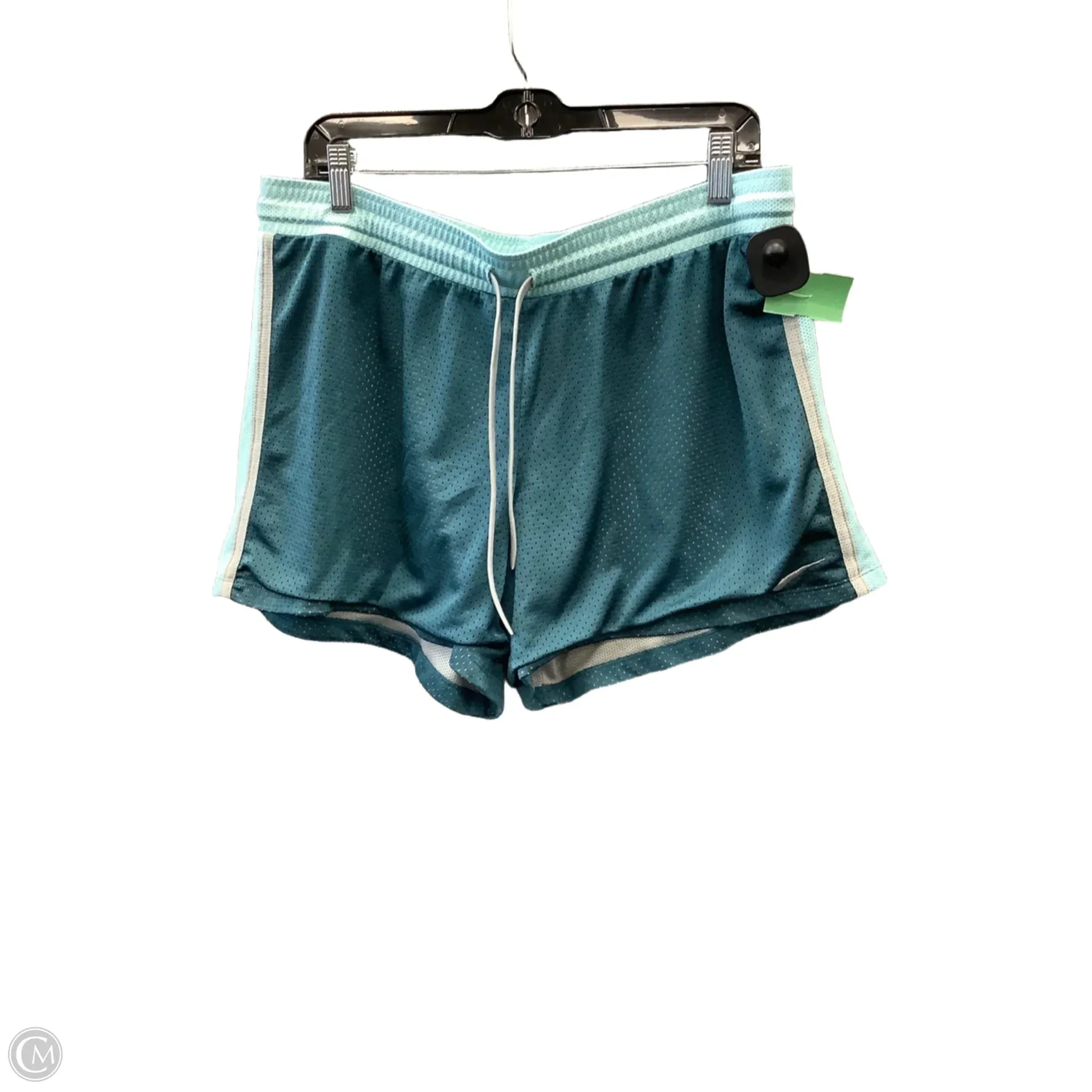 Athletic Shorts By Nike In Black & Blue, Size: Xl