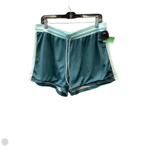 Athletic Shorts By Nike In Black & Blue, Size: Xl