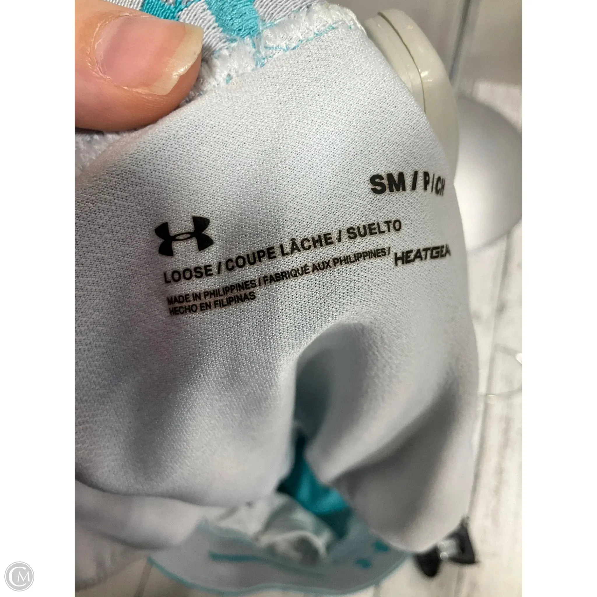 Athletic Shorts By Under Armour In Blue, Size: S