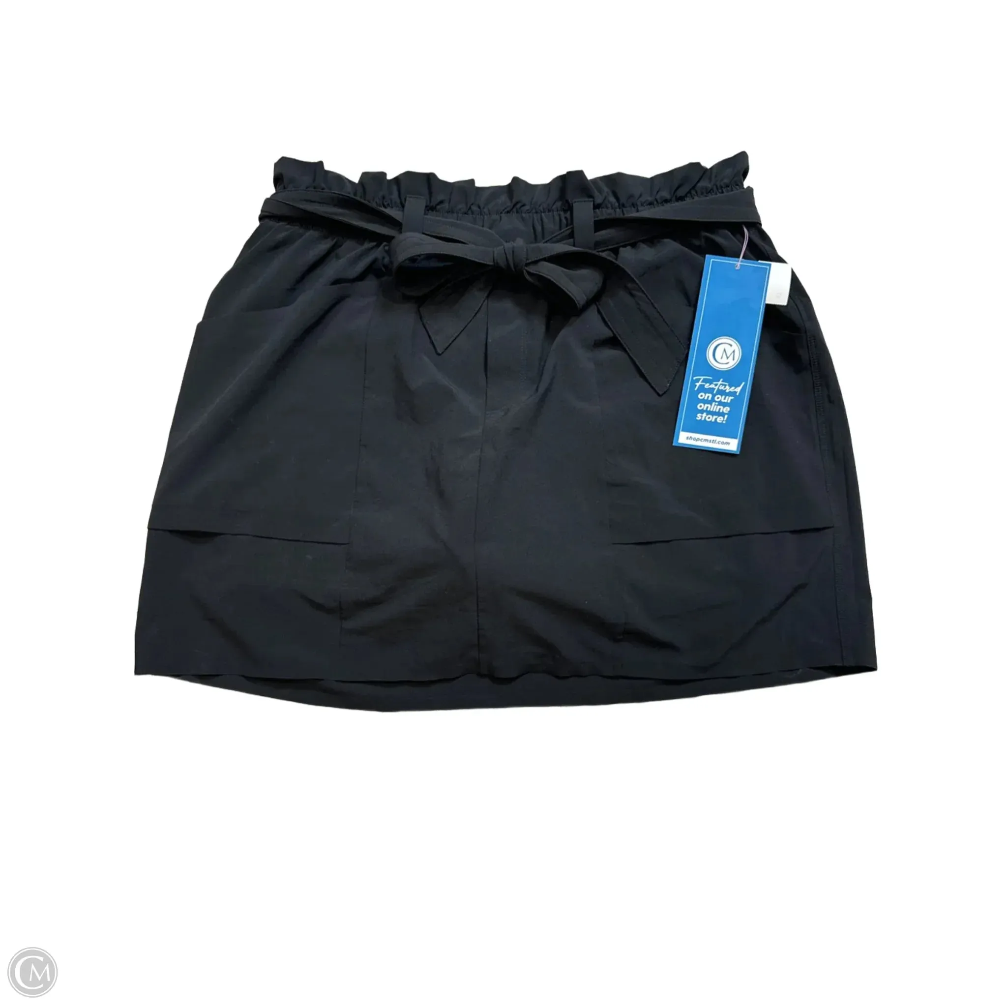Athletic Skort By Athleta In Black, Size: M