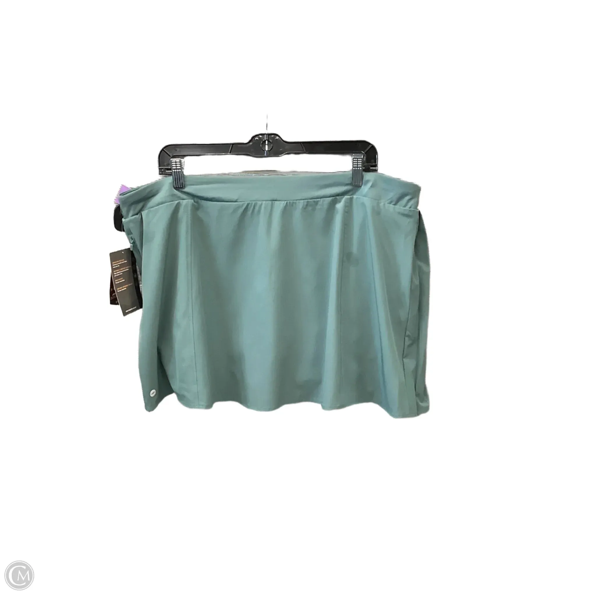 Athletic Skort By Avia In Green, Size: Xl