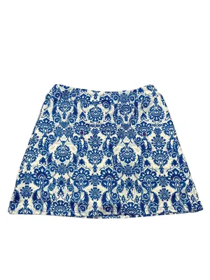 Athletic Skort By EKOUAER In Blue & White, Size:S