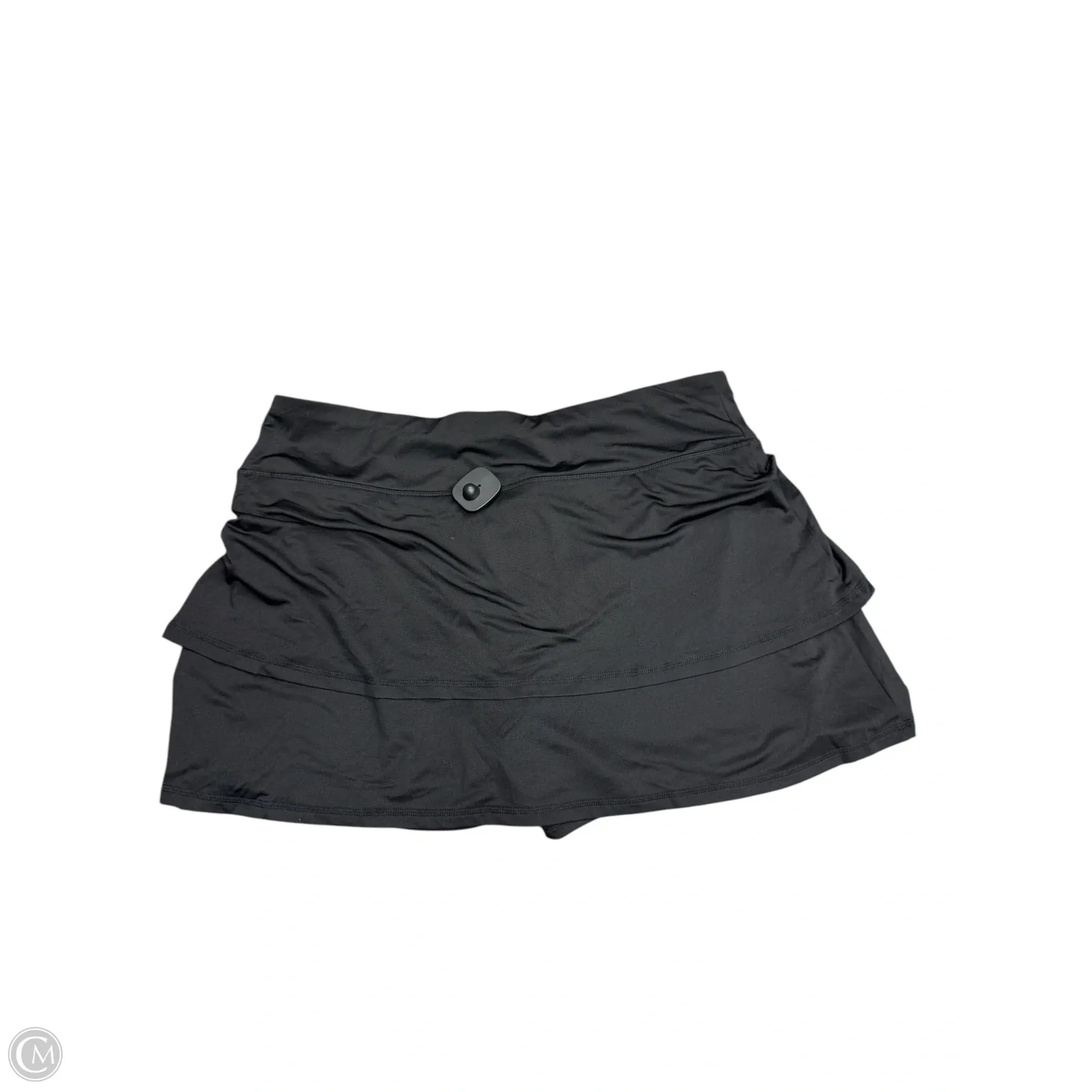 Athletic Skort By Exertek In Black, Size: 2x