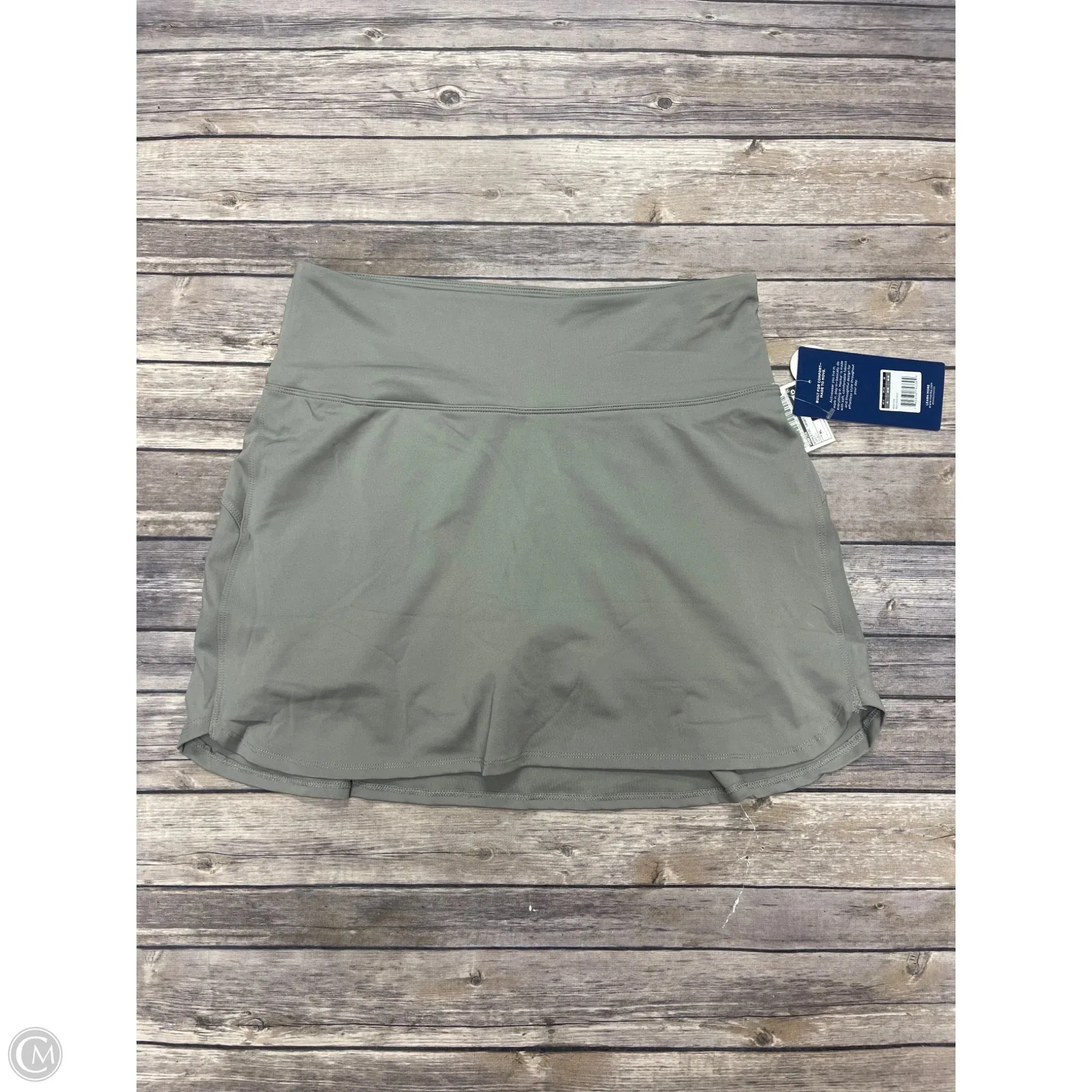 Athletic Skort By Marika In Grey, Size: Xl