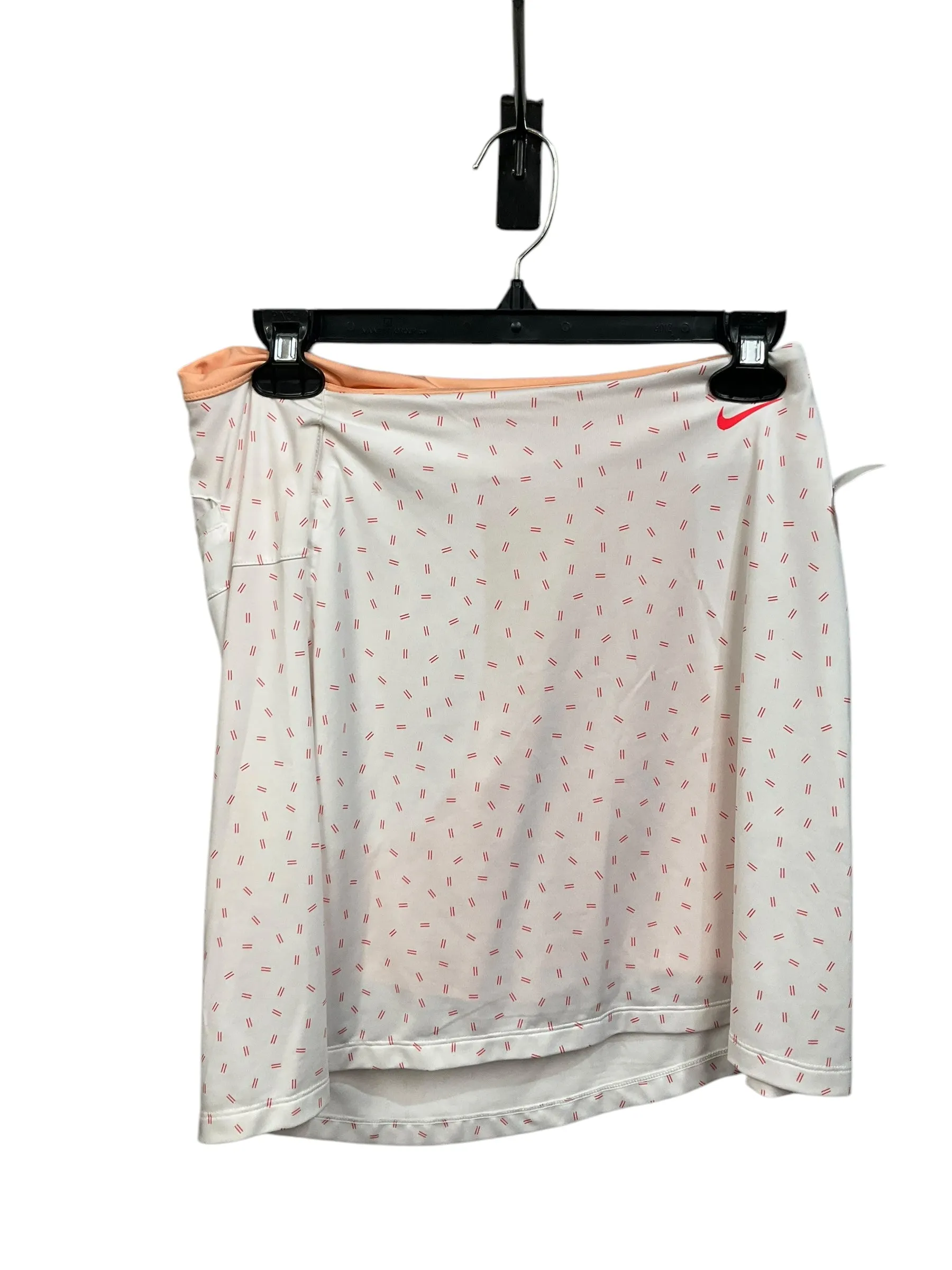 Athletic Skort By Nike In White, Size: S