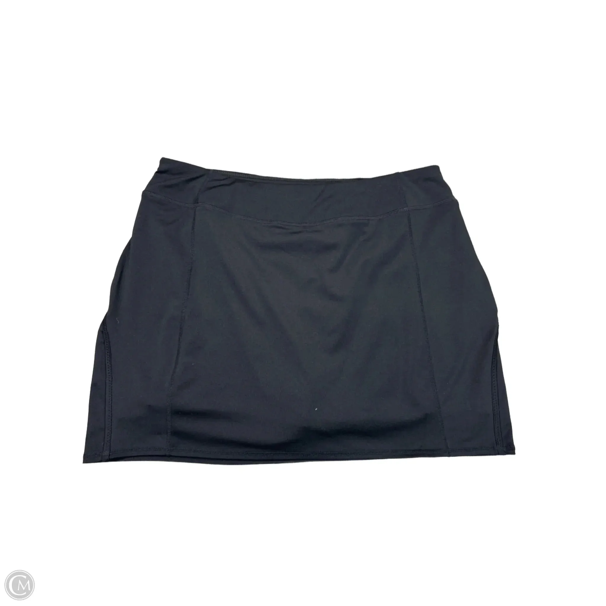 Athletic Skort By Tangerine In Black, Size: Xxl