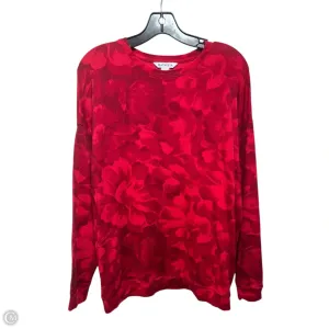 Athletic Sweatshirt By Athleta In Red, Size: S