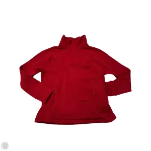 Athletic Sweatshirt Collar By Athleta In Red, Size: Xl
