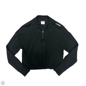 Athletic Sweatshirt Collar By Gym Shark In Black, Size: L