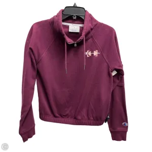 Athletic Sweatshirt Crewneck By Champion In Purple, Size: Xs