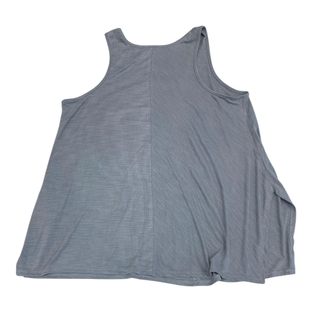 Athletic Tank Top By Athleta In Grey, Size:1X