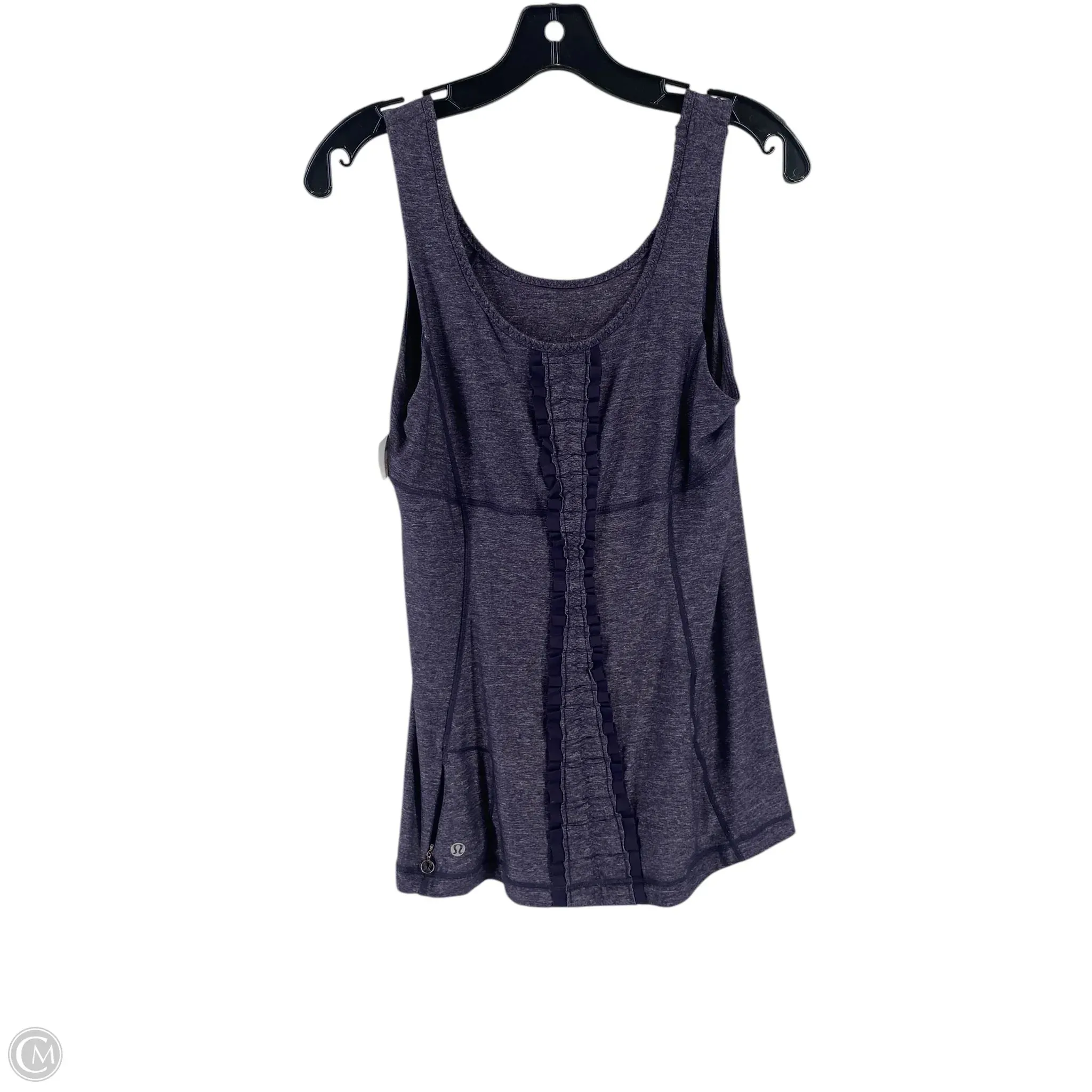 Athletic Tank Top By Lululemon In Blue, Size: 8