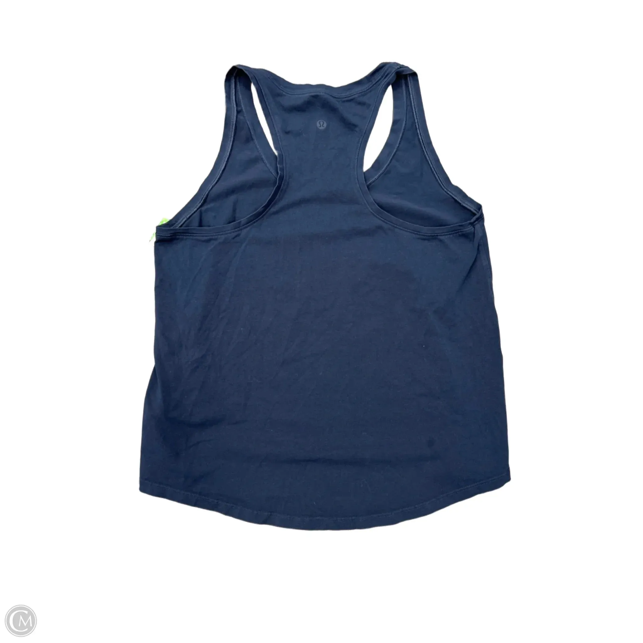 Athletic Tank Top By Lululemon In Blue, Size: 8