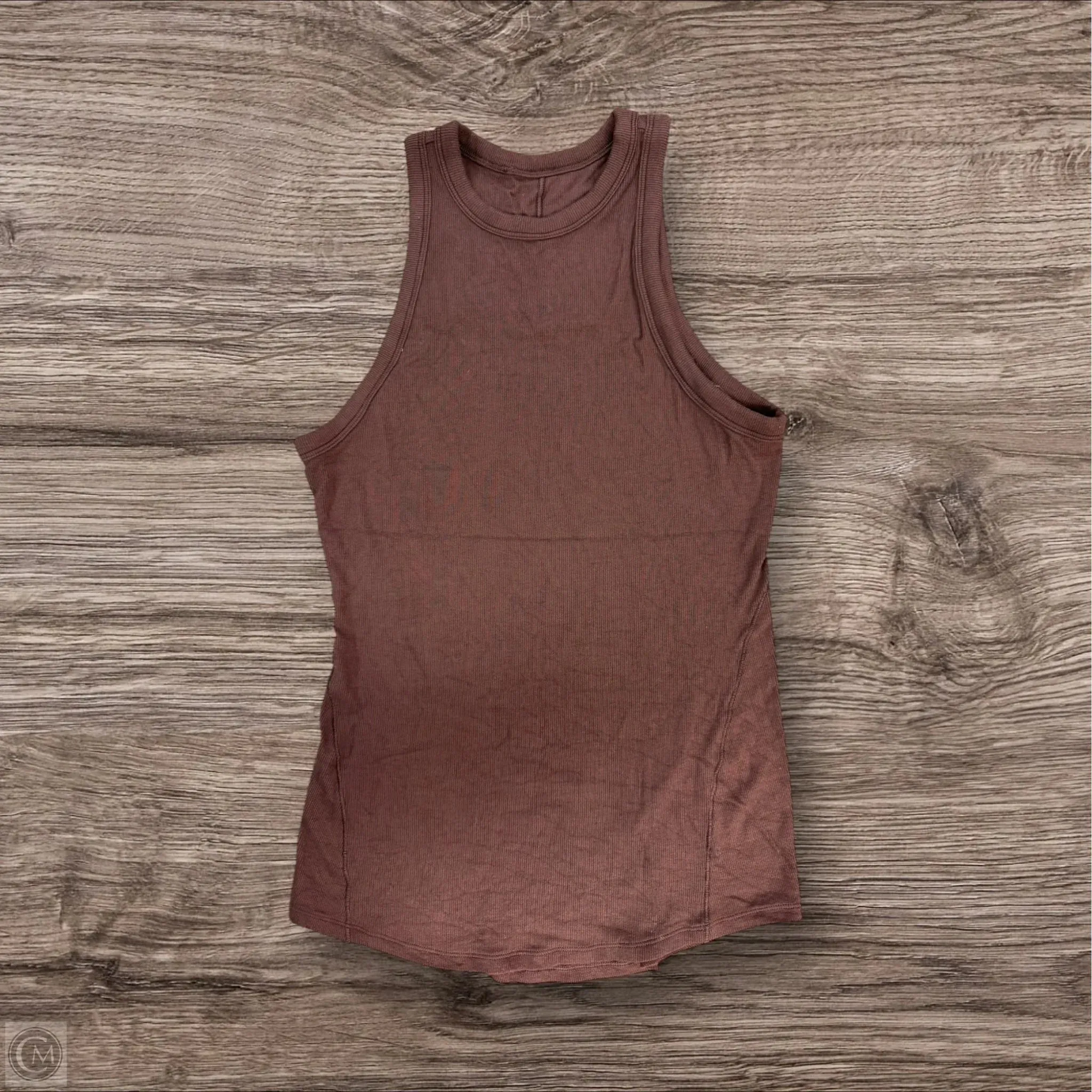 Athletic Tank Top By Lululemon In Brown, Size: 8