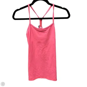 Athletic Tank Top By Lululemon In Coral, Size: S