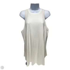 Athletic Tank Top By Lululemon In White, Size: S
