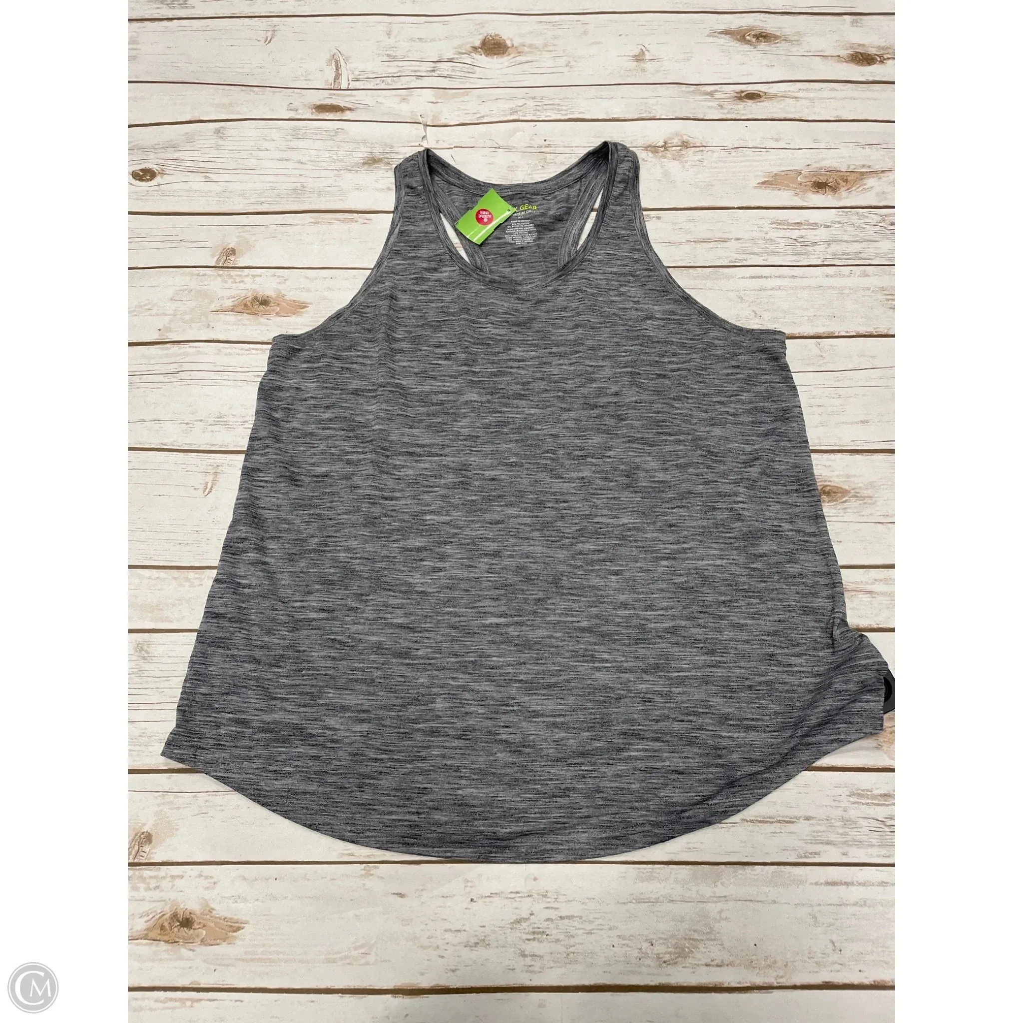 Athletic Tank Top By Tek Gear In Grey, Size: Xl