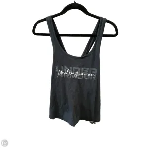 Athletic Tank Top By Under Armour In Black, Size: L